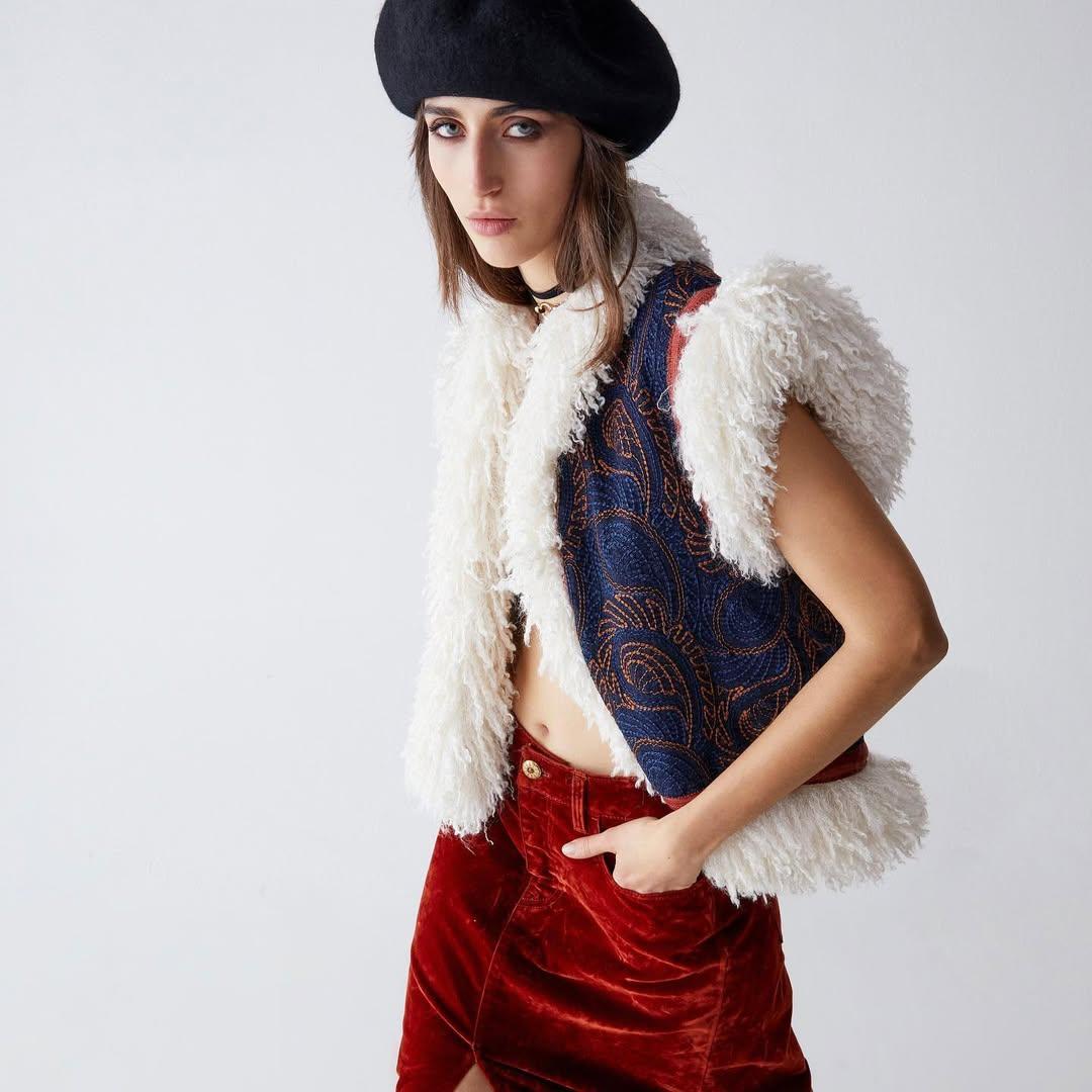 SHAFT JEANS Gilet donna Fur Jeans 