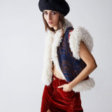 SHAFT JEANS Gilet donna Fur Jeans 