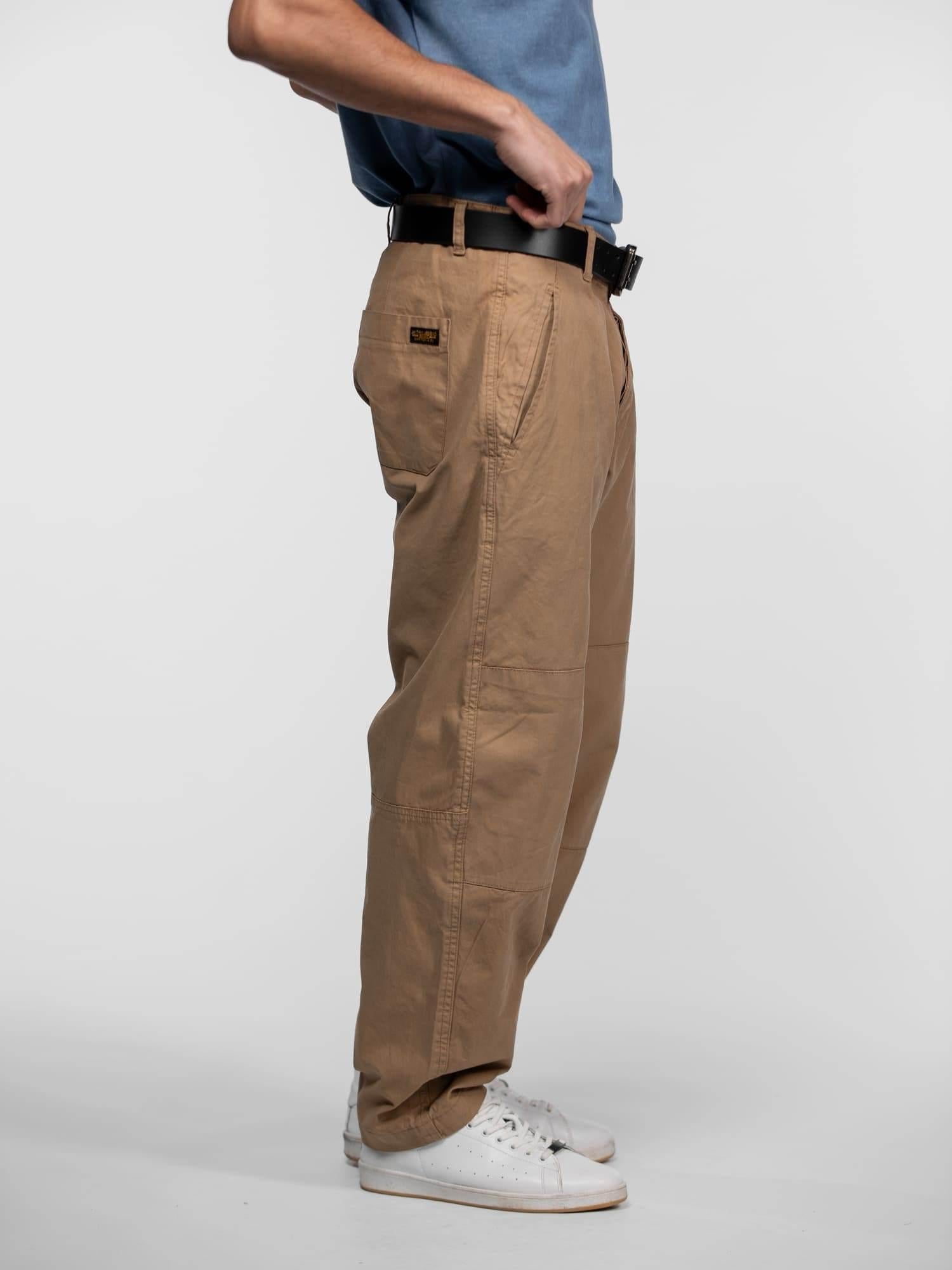 DAYTONA 73 Pantaloni worker pants uomo Auden beige 