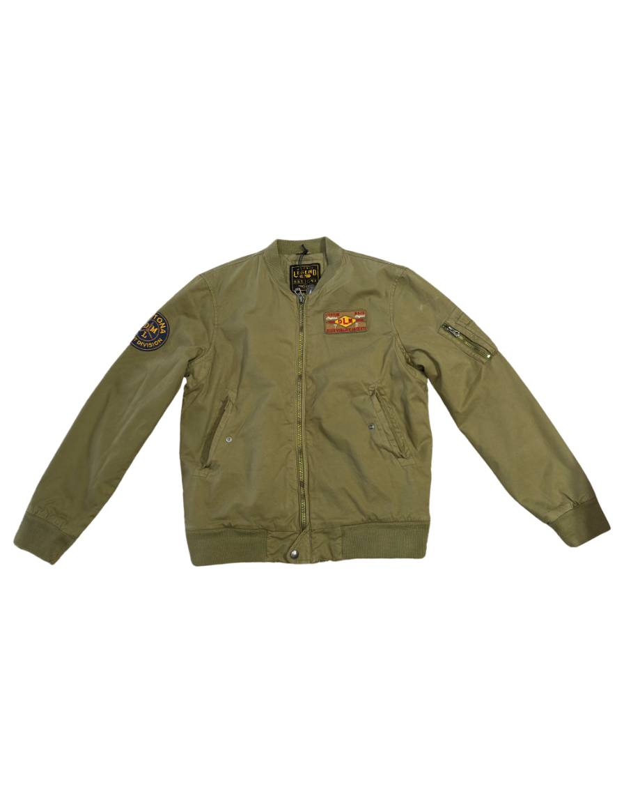 DAYTONA 73 Giubbotto Corpus Prescott Twill in cotone verde 