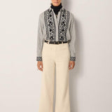 MAISON HOTEL Pantaloni donna Maxton Hamlet Ecru 