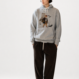 INTHEBOX Felpa MR BOX New York grigio melange 