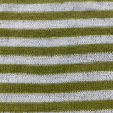 BE YOU GERALDINEALASIO Maglia Benedicta verde/bianco 