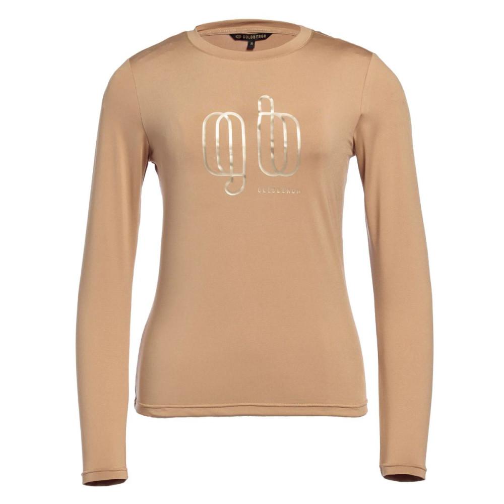 GOLDBERGH Maglia donna Avenue manica lunga marrone chiaro 