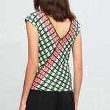 ALDO MARTINS Top donna Like senza maniche scollo V 