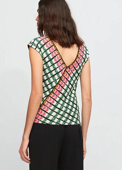 ALDO MARTINS Top donna Like senza maniche scollo V 