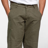 DAYTONA 73 Pantaloni worker pants uomo Auden khaki green 
