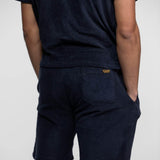 DAYTONA 73 Short uomo Fresno in spugna blu 