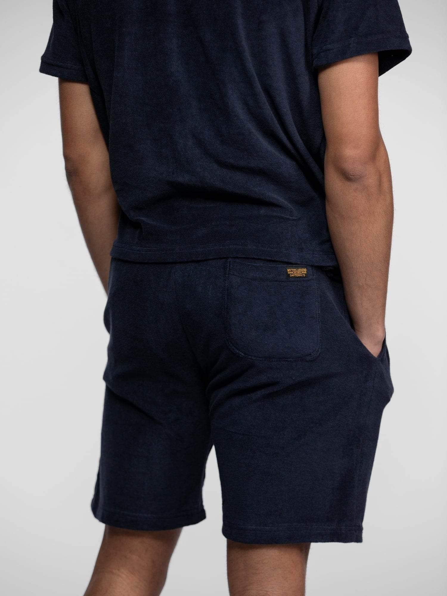 DAYTONA 73 Short uomo Fresno in spugna blu 