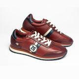 CLM Sneakers in pelle rosso scuro uomo Cool 