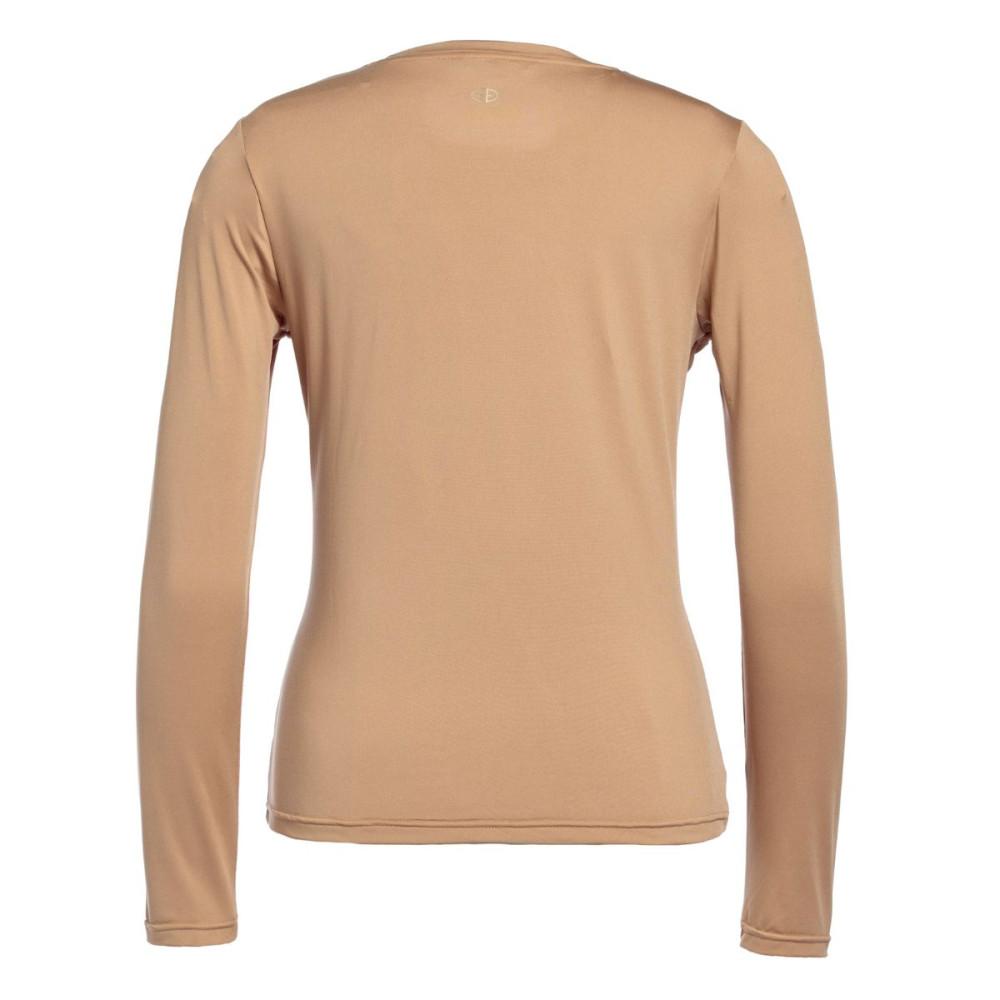 GOLDBERGH Maglia donna Avenue manica lunga marrone chiaro 
