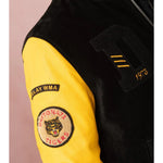 DAYTONA 73 Giacca Academy Buff Black & Yellow uomo 