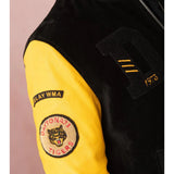 DAYTONA 73 Giacca Academy Buff Black & Yellow uomo 