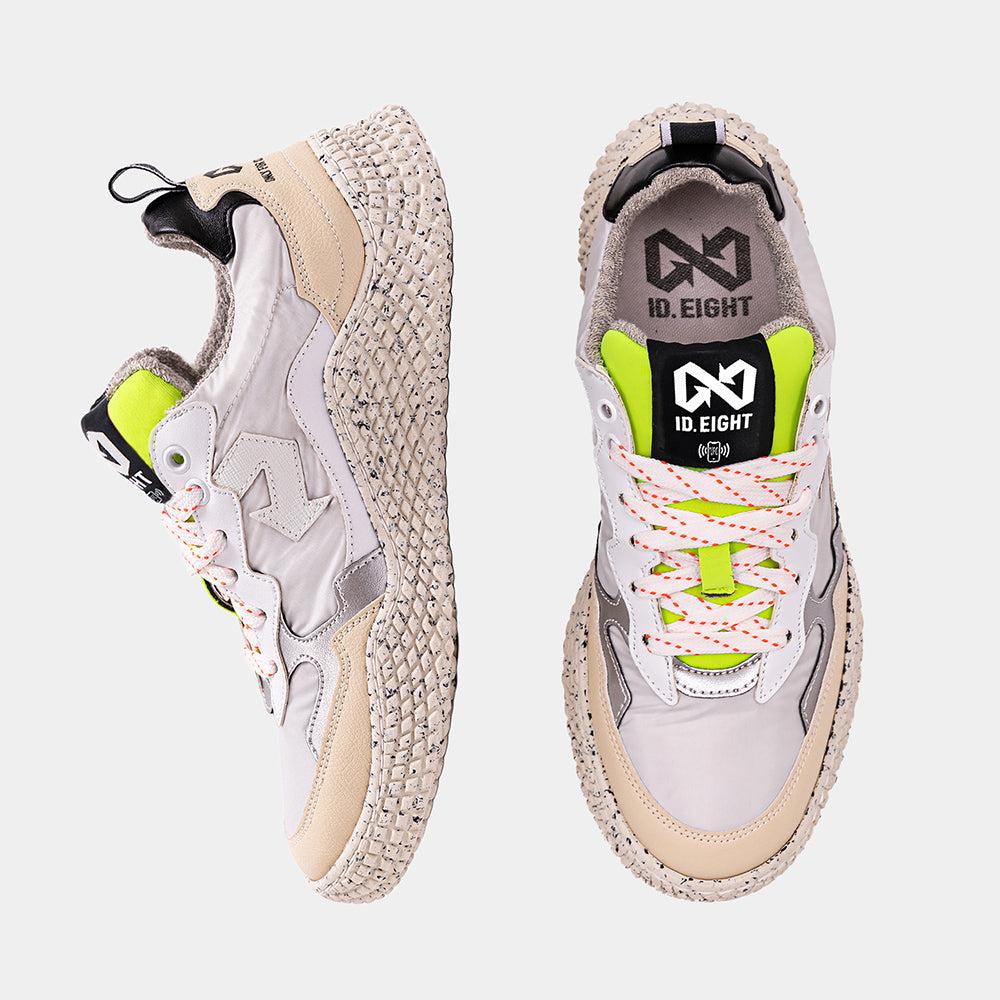 ID.EIGHT Sneakers unisex HANA White Crinkle 