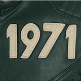 STEVE MCQUEEN Giubbotto uomo in pelle Bill Petrol 