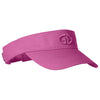 Visiera donna Match in cotone regolabile rosa