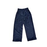 RE-HASH Pantaloni donna velluto blu Nelly-EL 