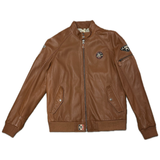 STEVE MCQUEEN Giacca uomo in pelle havane Harry 