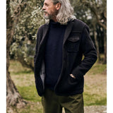 CAPALBIO Giacca iconica in lana di Casentino verde 