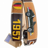 RED BELTS Cintura artigianale in pelle Porsche 1957 