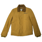 DAYTONA 73 Giacca uomo in canvas di cotone Farman Mustard 