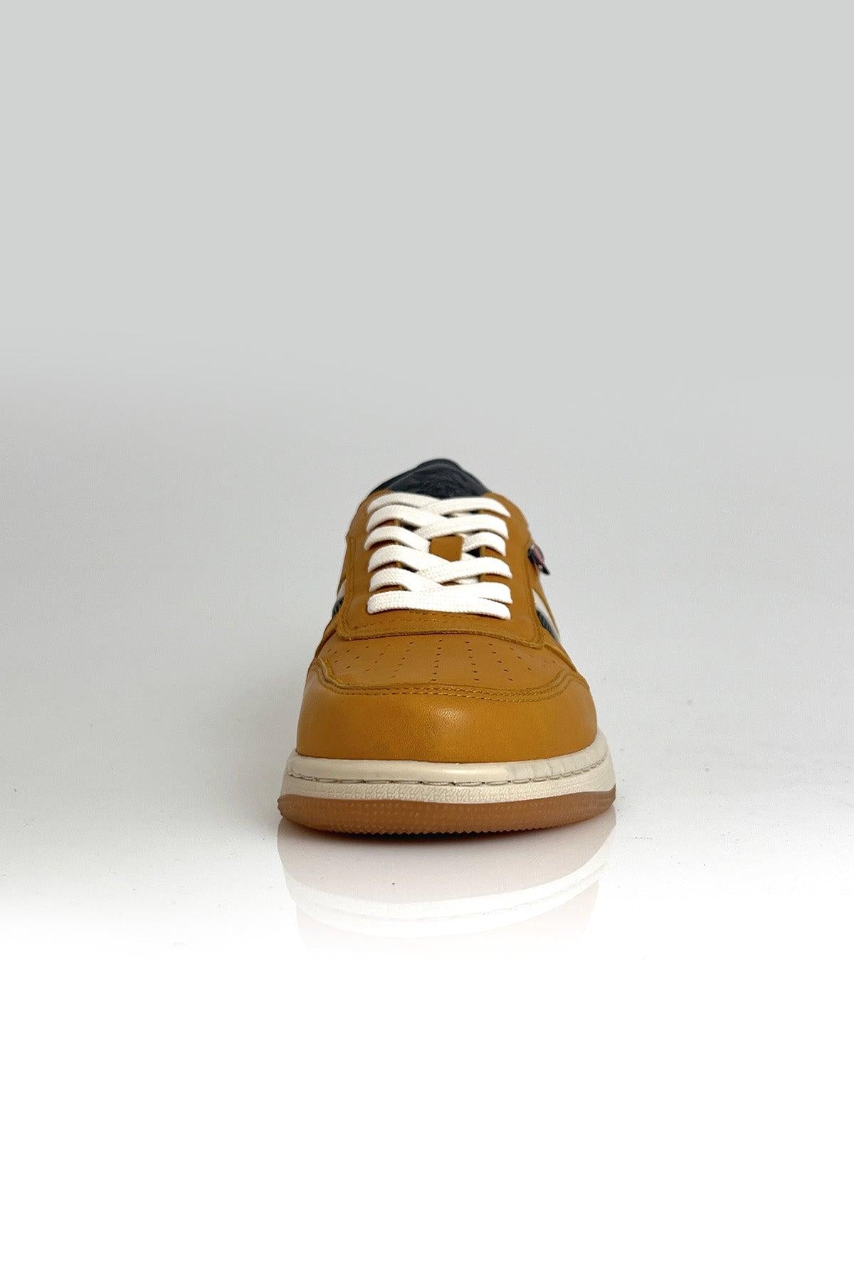 CLM Sneakers in pelle giallo uomo Bull 