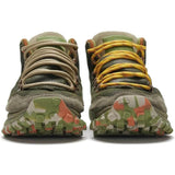 SATORISAN Stivaletti unisex in pelle verde muschio Kiso Metta Premium 