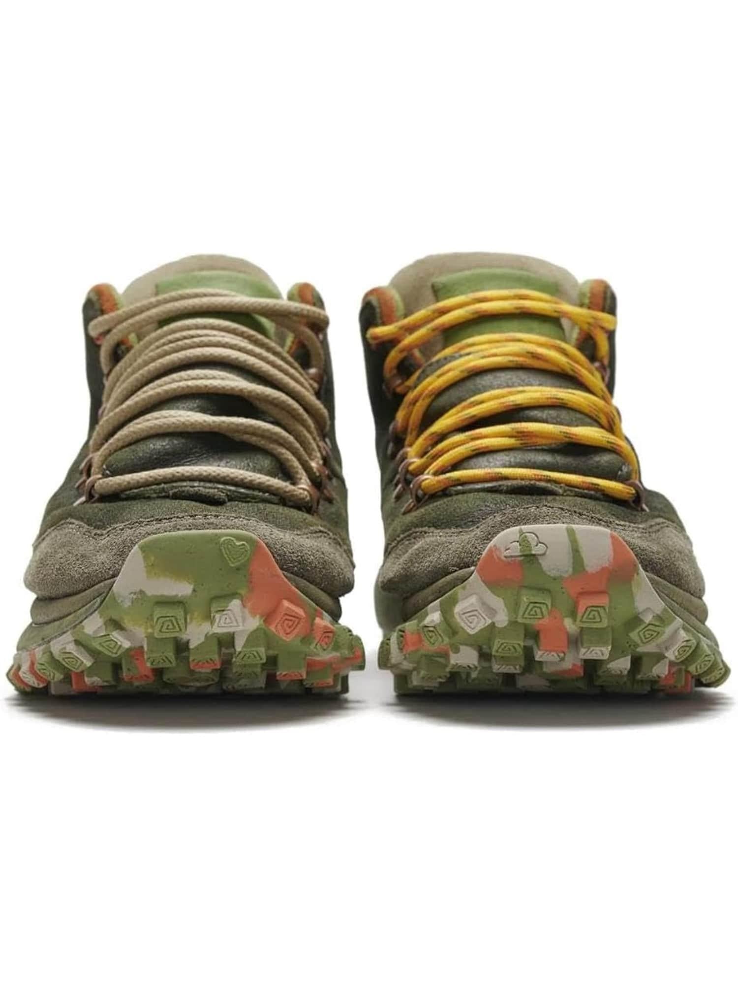 SATORISAN Stivaletti unisex in pelle verde muschio Kiso Metta Premium 