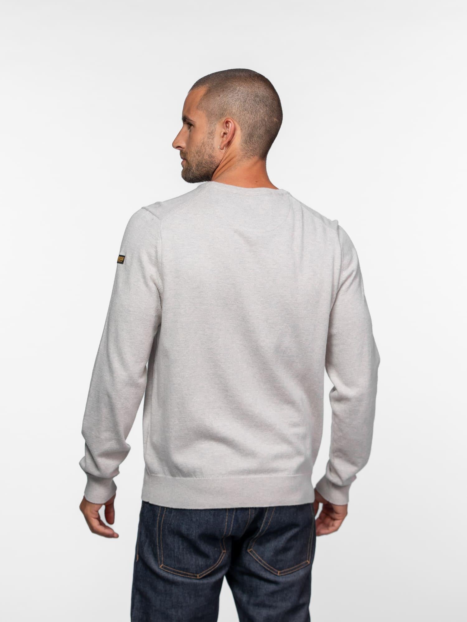 DAYTONA 73 Maglia girocollo uomo Amick beige 