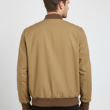 MANIFATTURA CECCARELLI Bomber uomo in cotone dark tan 