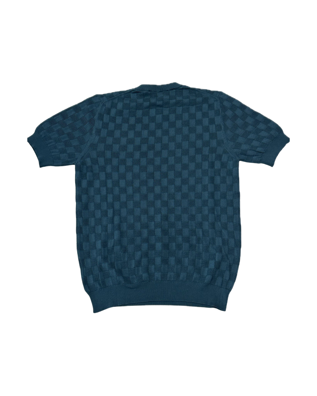 MASQ Maglia unisex petrolio manica corta in cotone 