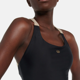 GOLDBERGH Costume intero donna Wave nero 