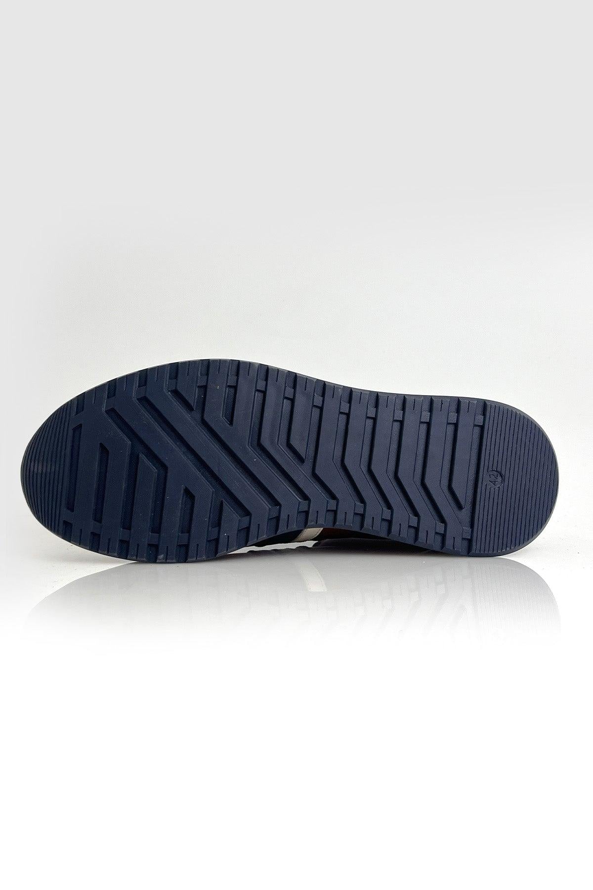 CLM Sneakers in pelle rosso scuro uomo Cool 