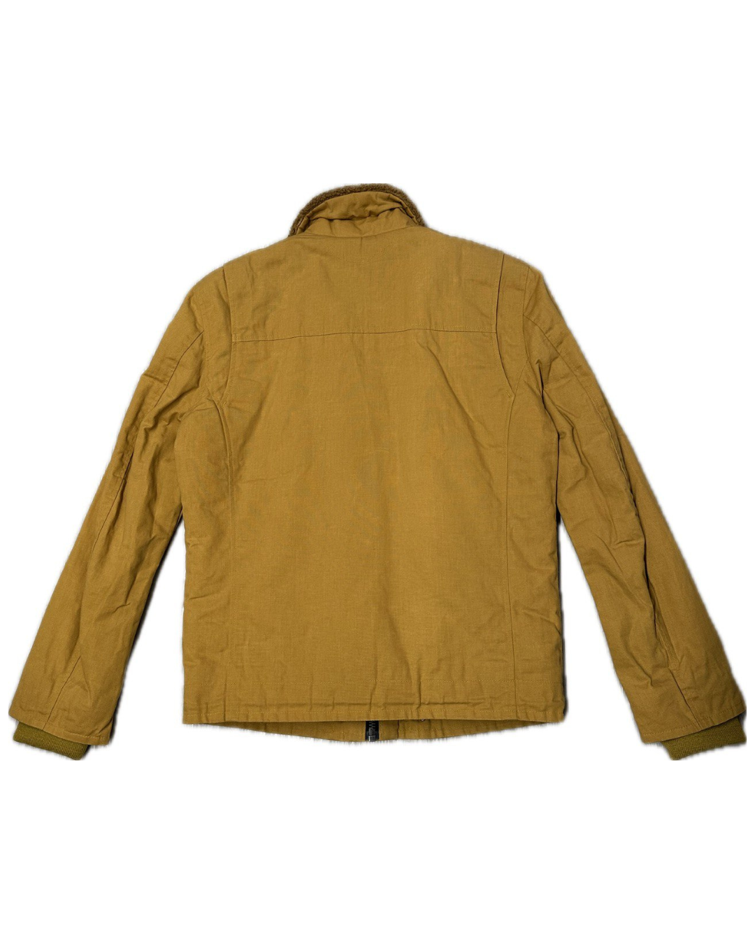 DAYTONA 73 Giacca uomo in canvas di cotone Farman Mustard 
