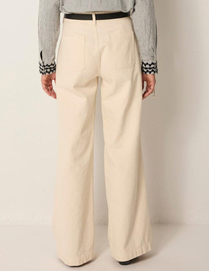 MAISON HOTEL Pantaloni donna Maxton Hamlet Ecru 
