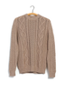 Cool Summer unisex crew neck sweater in mako cotton
