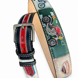 RED BELTS Cintura artigianale in pelle Ducati 