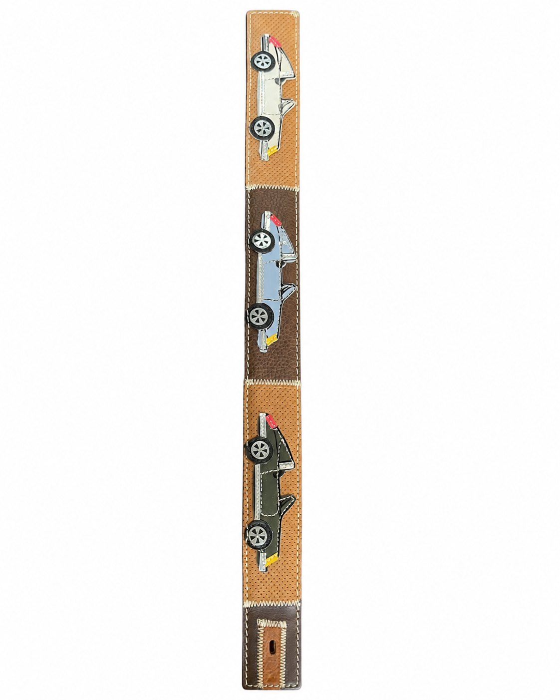 RED BELTS Cintura artigianale in pelle Porsche 1957 