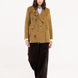 FRONT STREET Blazer Multi Pins in lana 