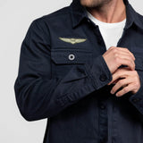 DAYTONA 73 Giacca uomo in denim blu Jefbull 