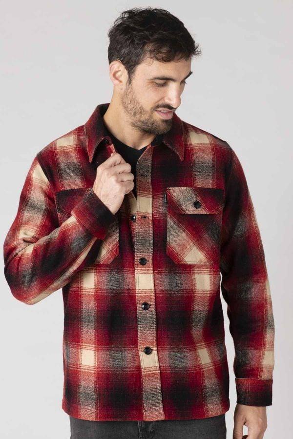 SCHOTT Giacca camicia Shcarl4 