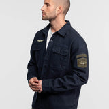 DAYTONA 73 Giacca uomo in denim blu Jefbull 