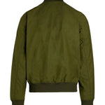 MANIFATTURA CECCARELLI Bomber uomo light green in cotone idrorepellente 