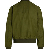 MANIFATTURA CECCARELLI Bomber uomo light green in cotone idrorepellente 