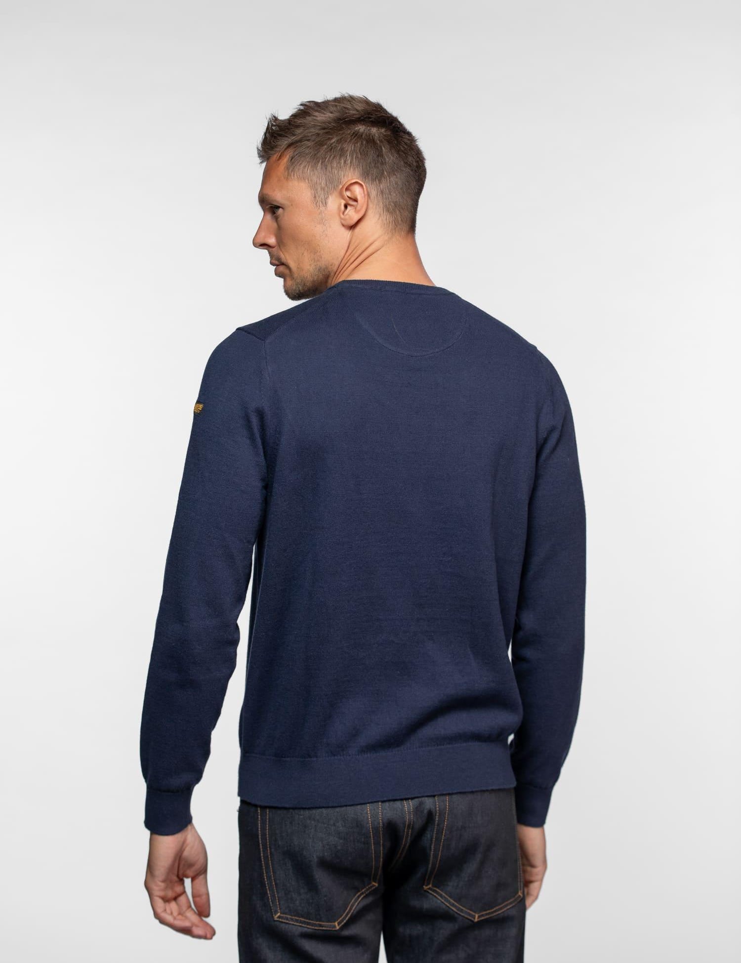 DAYTONA 73 Maglia girocollo uomo Amick navy 