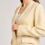 HANAMI D'OR Blazer donna Ollie in tessuto avorio 