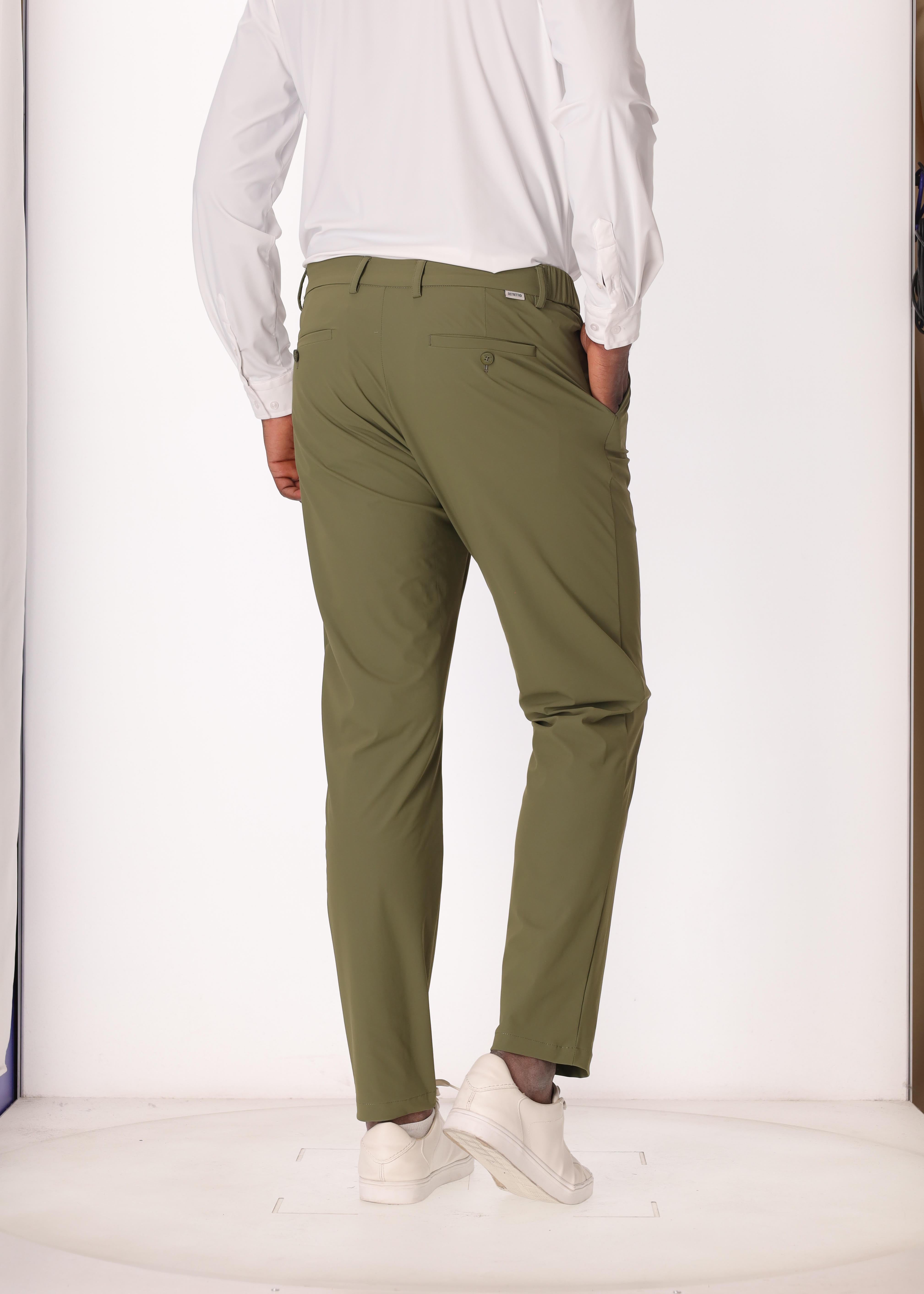 DISTRETTO12 High-Perform12 Rio Pences Trousers Active M26 Muschio 