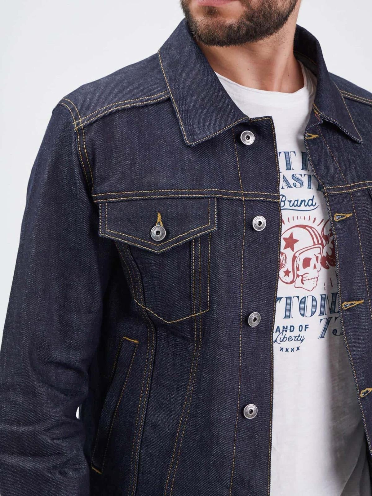DAYTONA 73 Giacca Baker Denim unisex in denim 