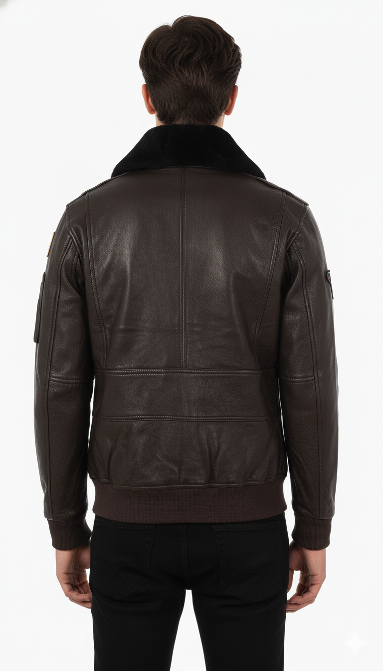 STEVE MCQUEEN Giacca uomo in pelle John3 