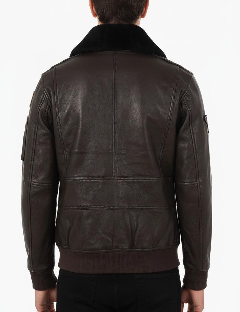 STEVE MCQUEEN Giacca uomo in pelle John3 